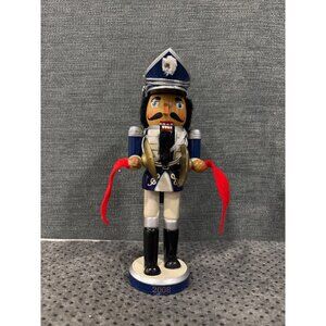 Limited Edition 2008 Nutcracker Soldier With Cymbals Hand-Painted Wood Figurine